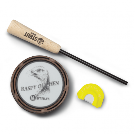 NEW Strut Commander 3 Reeds Raspy Yelping Turkey Call SC16M1 
